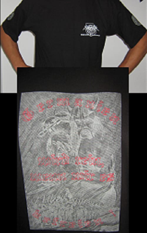 NORDGLANZ – Völkischer Schwarzmetal T-Shirt (XXL)