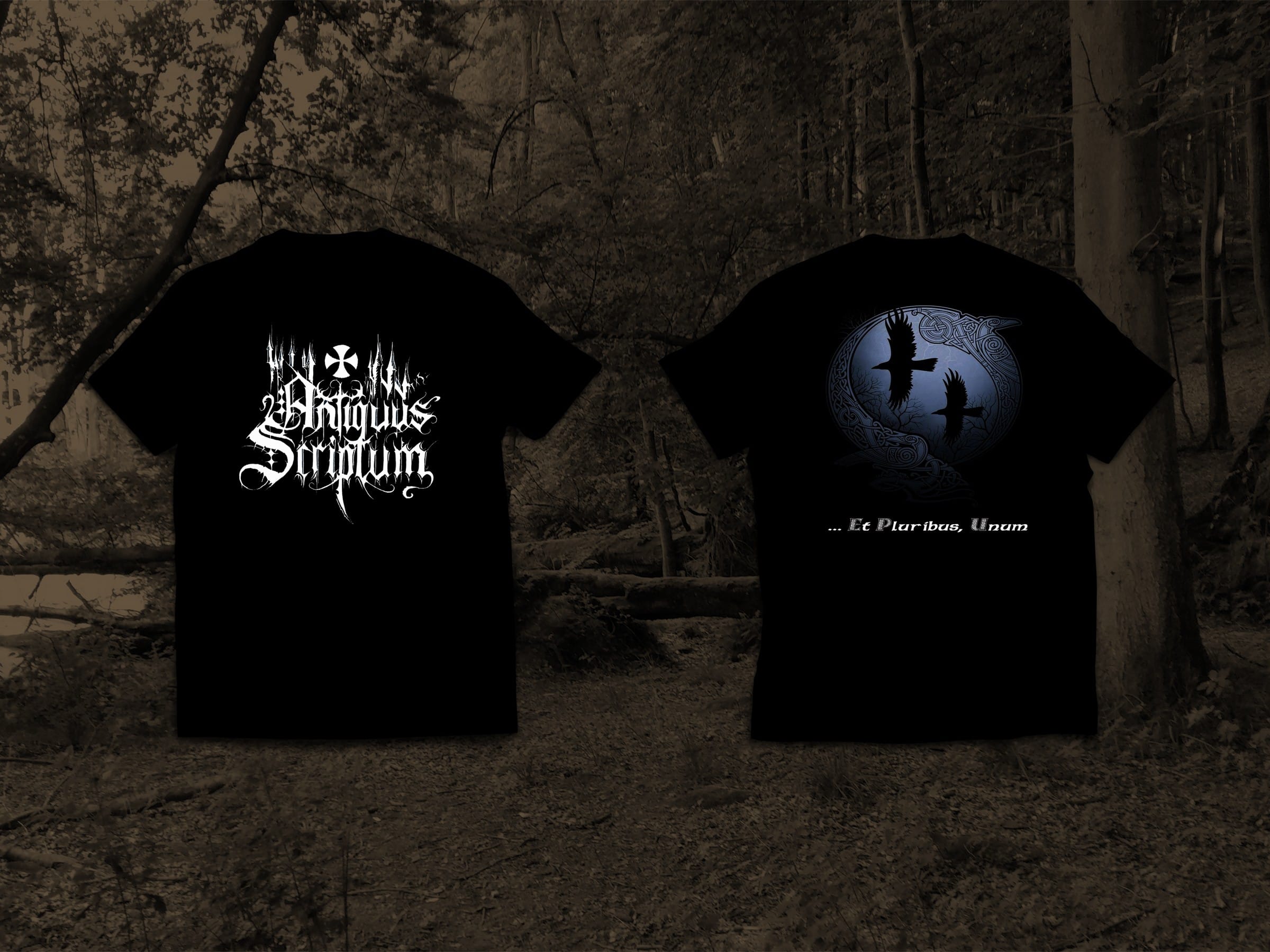 ANTIQUUS SCRIPTUM – Et Pluribus, Unum T-Shirt (M)