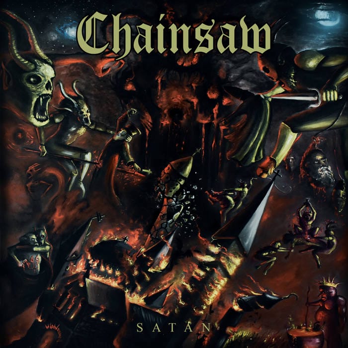 CHAINSAW – Satan 12″ LP (Black Vinyl)
