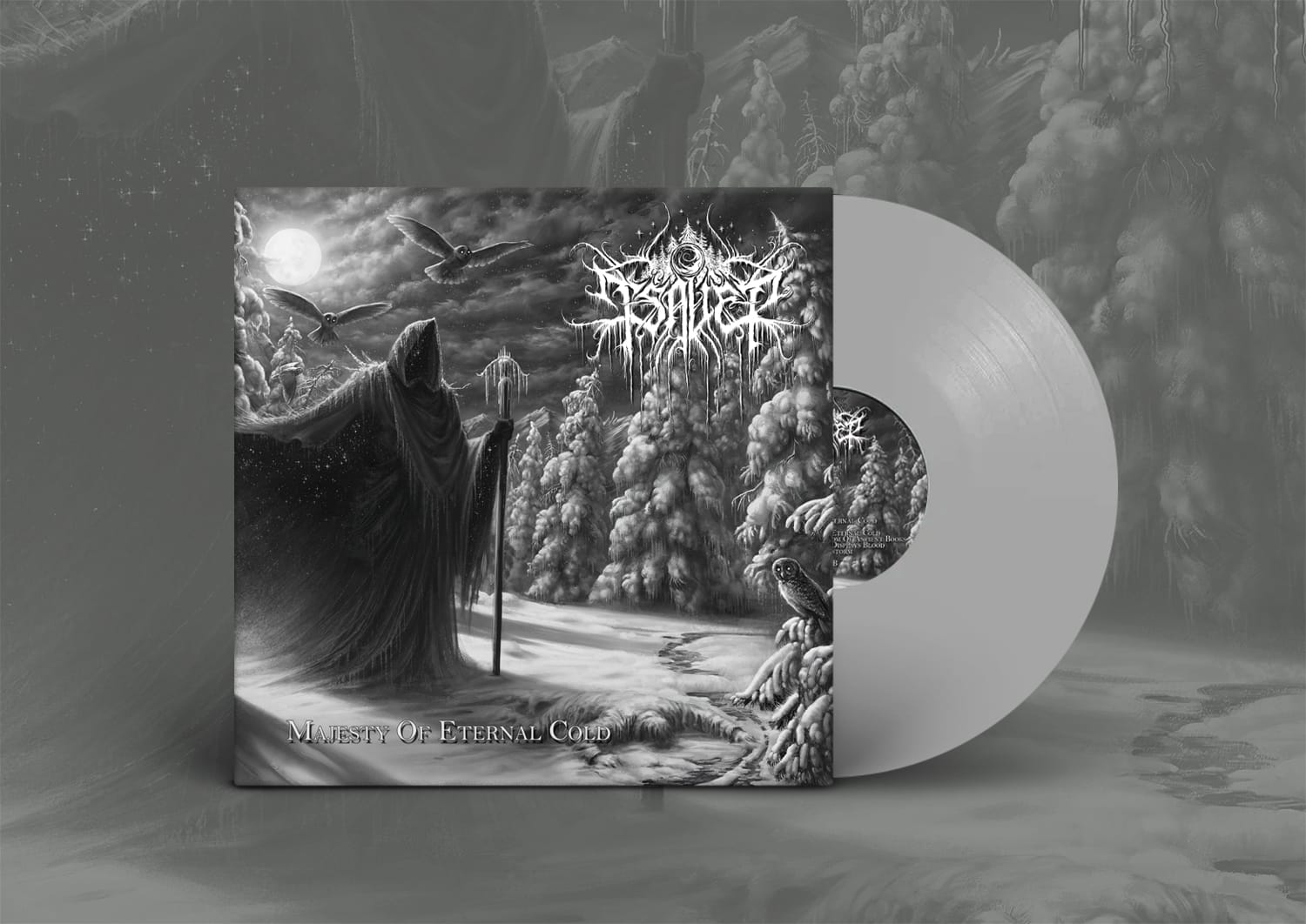 TSAVER – Majesty of Eternal Cold 12″ GATEFOLD-LP (white Vinyl)