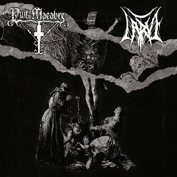 NUIT MACABRE / LARVE – Split DIGI-CD
